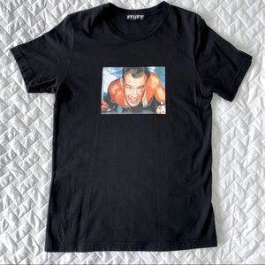 Box Logo Die Hard John McLane black medium t shirt